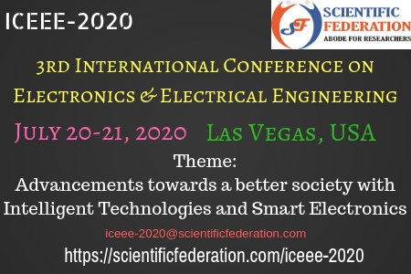 3rd International Conference On Electronics and Electrical Engineering